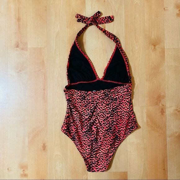 French Connection Halter one Piece Swimsuit - Picture 3 of 4